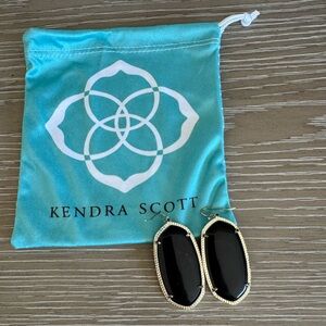 Kendra Scott Black Danielle Earrings